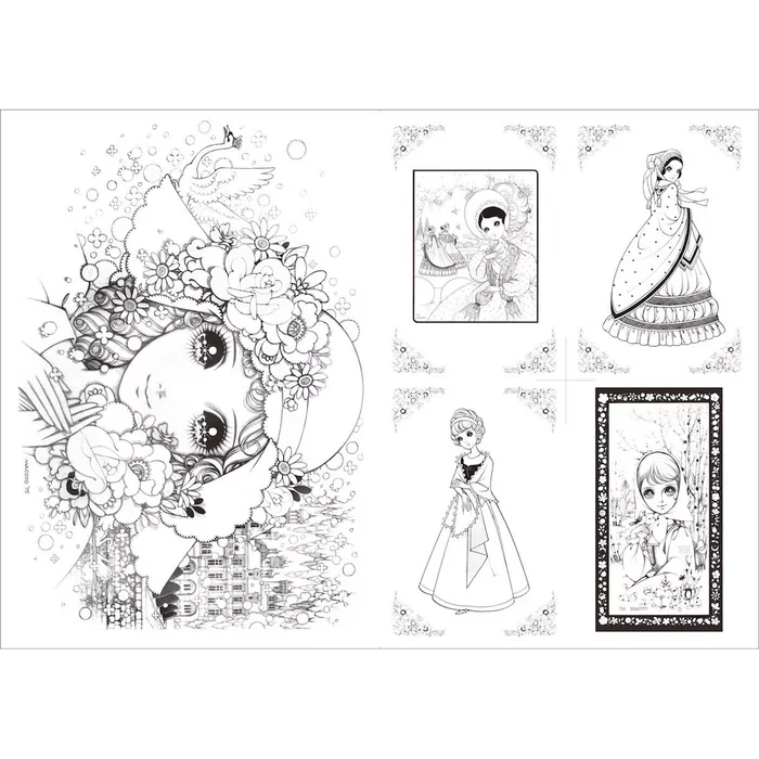 Macoto Takahashi Coloring Book 8 Macoto Takahashi Coloring Book - Image 6