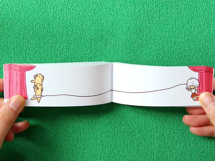 Seigensha Flip Book Series: Curly Girly Dancer 7 Seigensha Flip Book Series: Curly Girly Dancer - Image 5