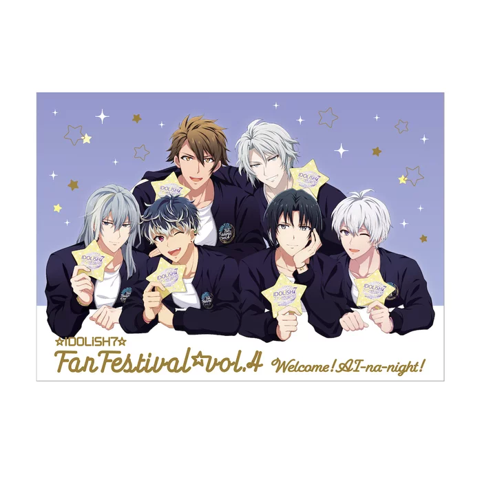 Bandai Namco Filmworks IDOLiSH 7 Fan Festival Vol. 4: Welcome! Ai Na Night! Leaflet 3 Bandai Namco Filmworks IDOLiSH 7 Fan Festival Vol. 4: Welcome! Ai Na Night! Leaflet