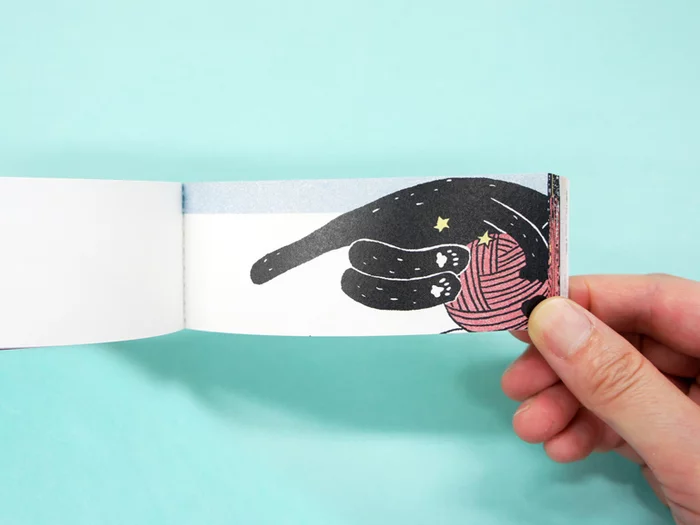 Seigensha Flip Book Series Vol. 5: A Cat's Birthday 6 Seigensha Flip Book Series Vol. 5: A Cat's Birthday - Image 4