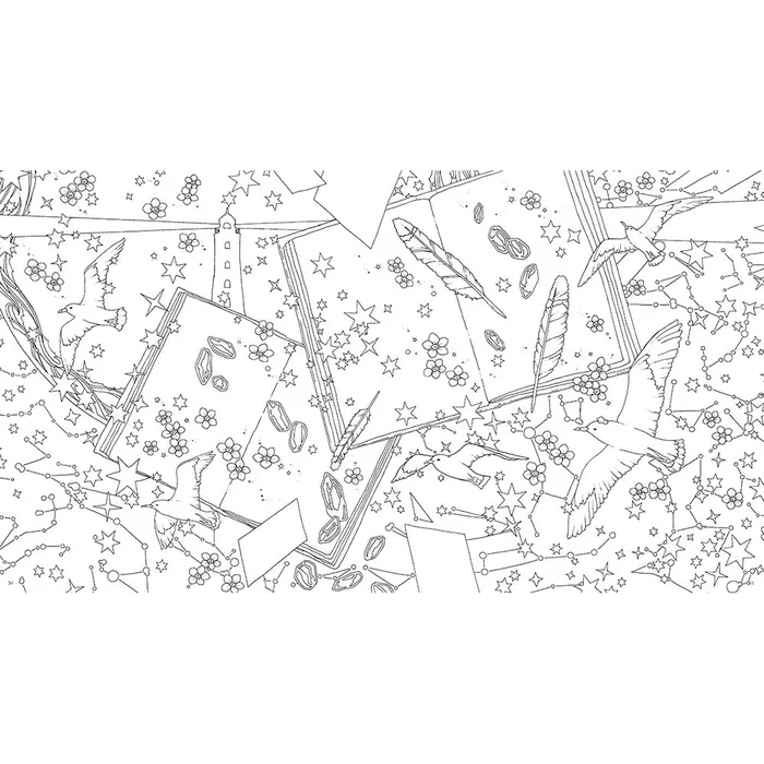 Paper Cutout Artist Shinobu Ohashi Coloring Book 19 Paper Cutout Artist Shinobu Ohashi Coloring Book - Image 17