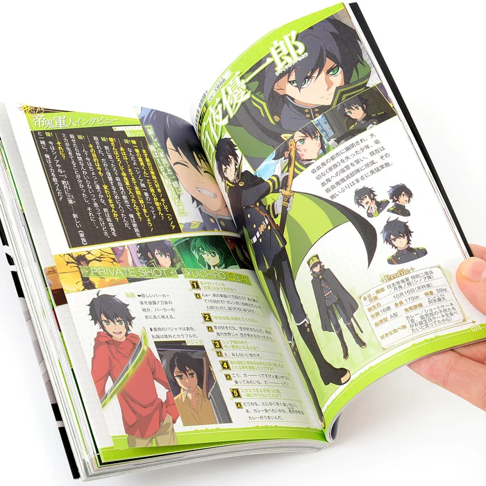 Seraph Of The End TV Anime Official Fan Book 108 7 Seraph Of The End TV Anime Official Fan Book 108 - Image 5
