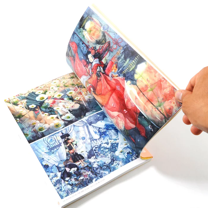 SS Illust Making Book: Watercolors Vol. 01 10 SS Illust Making Book: Watercolors Vol. 01 - Image 8