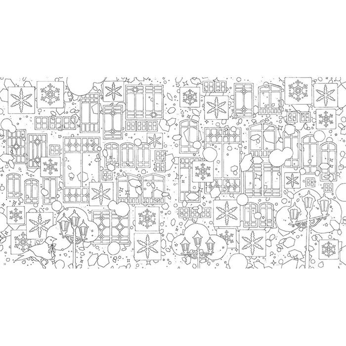 Paper Cutout Artist Shinobu Ohashi Coloring Book 20 Paper Cutout Artist Shinobu Ohashi Coloring Book - Image 18