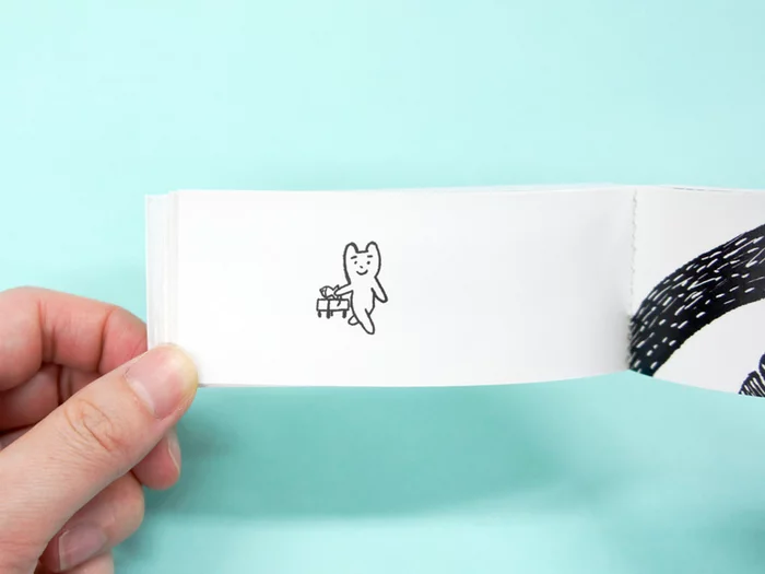 Seigensha Flip Book Series Vol. 5: A Cat's Birthday 11 Seigensha Flip Book Series Vol. 5: A Cat's Birthday - Image 9