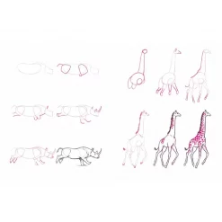 Learn How To Draw Fast Step By Step! How To Draw 100 Animals -Books Sales Store 5d868f868e8c406d8ab0cea77ba69852.jpg