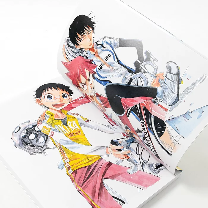 Yowamushi Pedal Art Book - Colors W/ Bonus Giant Poster 8 Yowamushi Pedal Art Book - Colors W/ Bonus Giant Poster - Image 6