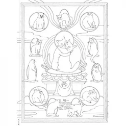 Healing Coloring Book: Neko Mandala 12 Healing Coloring Book: Neko Mandala -Books Sales Store 689c14daa6534d9aa4ae58648f3c7f6b.jpg