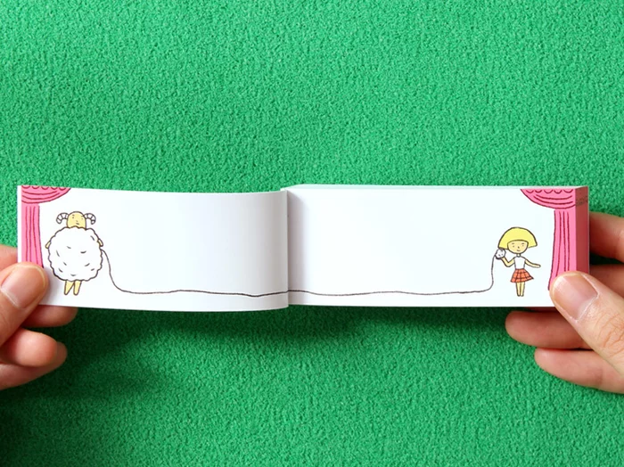 Seigensha Flip Book Series: Curly Girly Dancer 5 Seigensha Flip Book Series: Curly Girly Dancer - Image 3