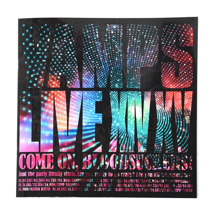 VAMPS Bloodsuckers 2015 Live Tour Official Pamphlet 5 VAMPS Bloodsuckers 2015 Live Tour Official Pamphlet - Image 3