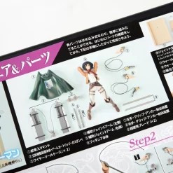 Monthly Attack On Titan Official Figure Collection Magazine Vol. 3: Mikasa (Three Dimensional Maneuver Gear Ver.) -Books Sales Store 856b996f9dc74e849f6b930f771098a3.jpg