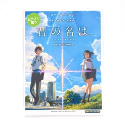 Your Name Music By Radwimps Piano & Vocal Sheet Music