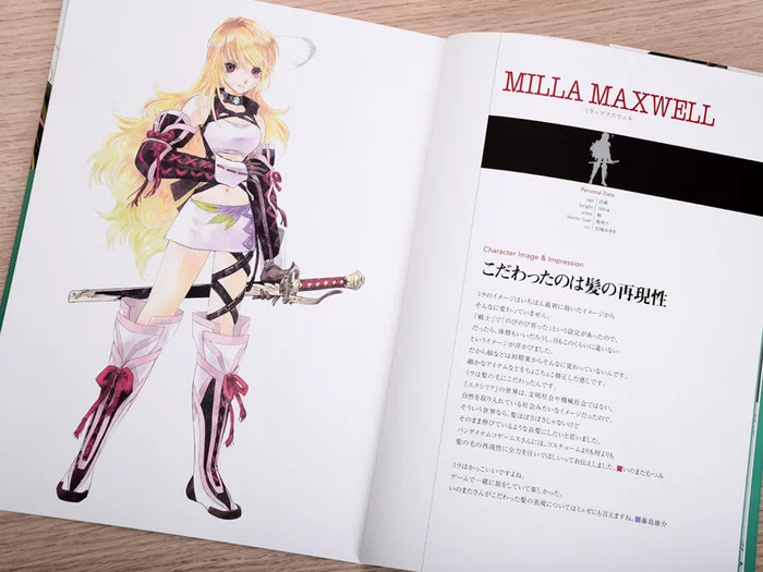 Tales Of Xillia Illustrations - Mutsumi Inomata X Kosuke Fujishima Character Works 5 Tales Of Xillia Illustrations - Mutsumi Inomata X Kosuke Fujishima Character Works - Image 3