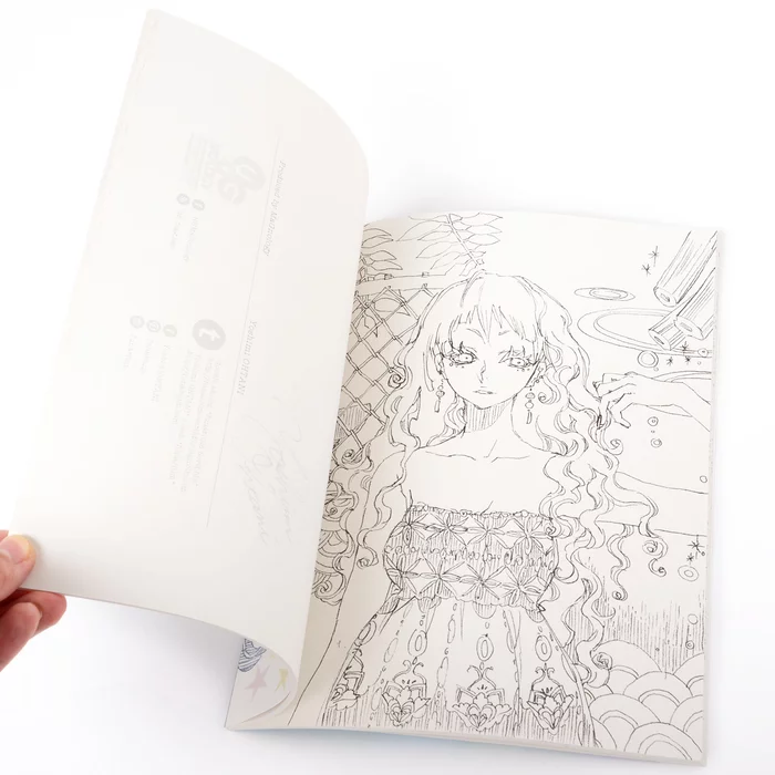 Today's Scribble: Yoshimi Ohtani Coloring Book 8 Today's Scribble: Yoshimi Ohtani Coloring Book - Image 6