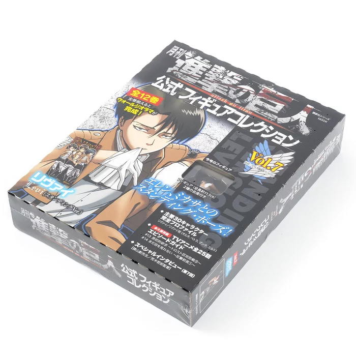 Monthly Attack On Titan Official Figure Collection Magazine Vol. 7 W/ Levi Figure (Standing Ver.) 3 Monthly Attack On Titan Official Figure Collection Magazine Vol. 7 W/ Levi Figure (Standing Ver.)