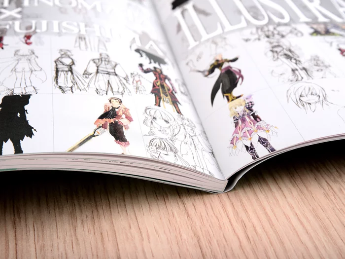 Tales Of Xillia Illustrations - Mutsumi Inomata X Kosuke Fujishima Character Works 9 Tales Of Xillia Illustrations - Mutsumi Inomata X Kosuke Fujishima Character Works - Image 7