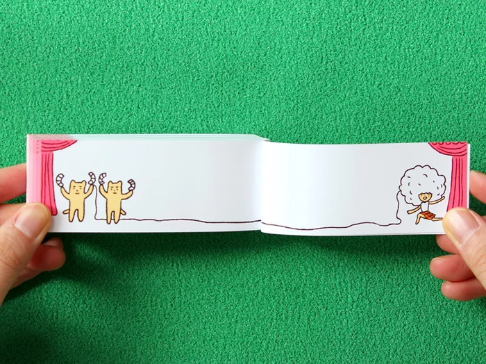 Seigensha Flip Book Series: Curly Girly Dancer 8 Seigensha Flip Book Series: Curly Girly Dancer - Image 6