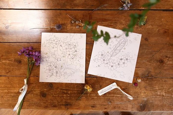 Paper Cutout Artist Shinobu Ohashi Coloring Book 11 Paper Cutout Artist Shinobu Ohashi Coloring Book - Image 9