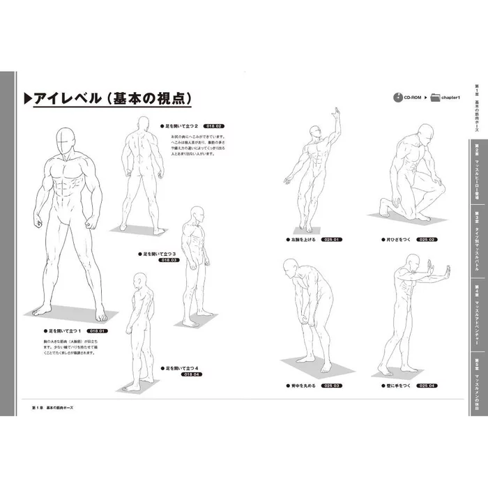 Sonomama Tsukaeru 500 Muscle Poses 5 Sonomama Tsukaeru 500 Muscle Poses - Image 3