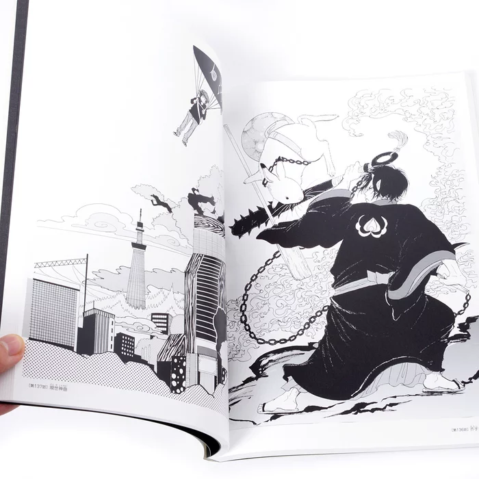 Hozuki's Coolheadedness Frontispiece Collection 9 Hozuki's Coolheadedness Frontispiece Collection - Image 7