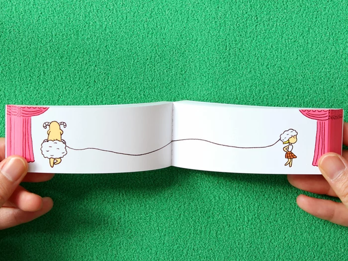 Seigensha Flip Book Series: Curly Girly Dancer 6 Seigensha Flip Book Series: Curly Girly Dancer - Image 4