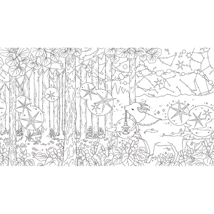 Paper Cutout Artist Shinobu Ohashi Coloring Book 15 Paper Cutout Artist Shinobu Ohashi Coloring Book - Image 13