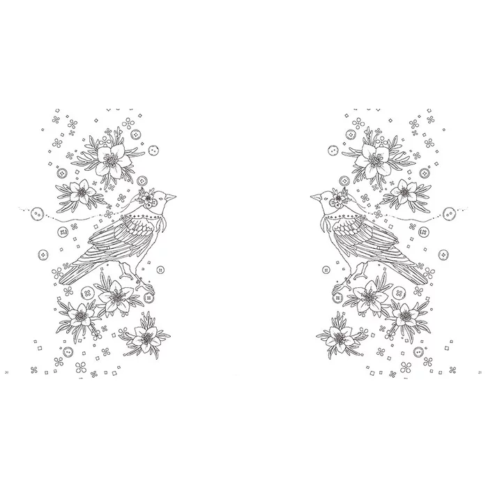 Paper Cutout Artist Shinobu Ohashi Coloring Book 14 Paper Cutout Artist Shinobu Ohashi Coloring Book - Image 12